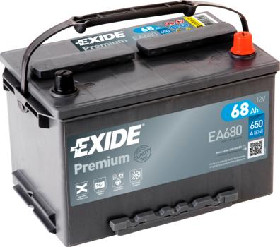 Exide _EA680 - Batterie de démarrage cwaw.fr