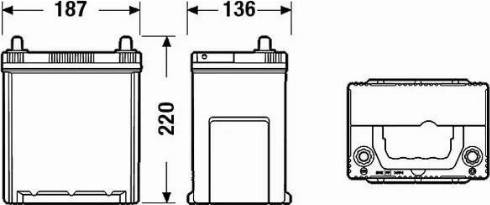 Exide EA386 - Batterie de démarrage cwaw.fr