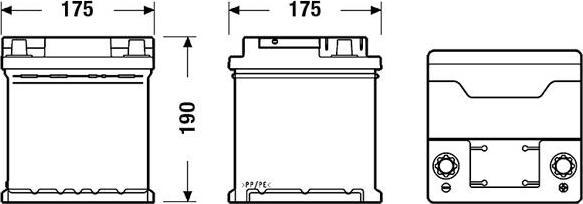 Exide EB440 - Batterie de démarrage cwaw.fr