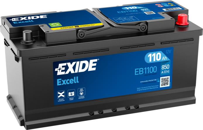 Exide EB1100 - Batterie de démarrage cwaw.fr