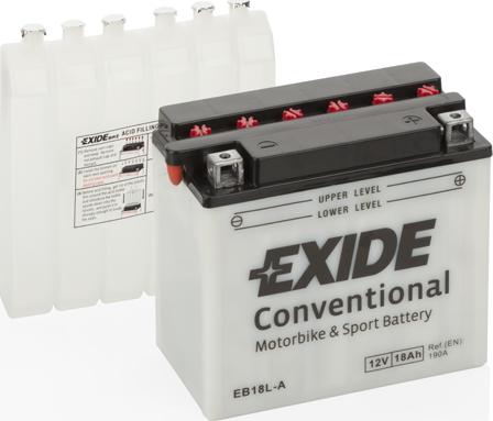 Exide EB18L-A - Batterie de démarrage cwaw.fr