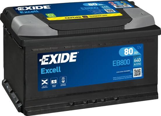 Exide EB800 - Batterie de démarrage cwaw.fr