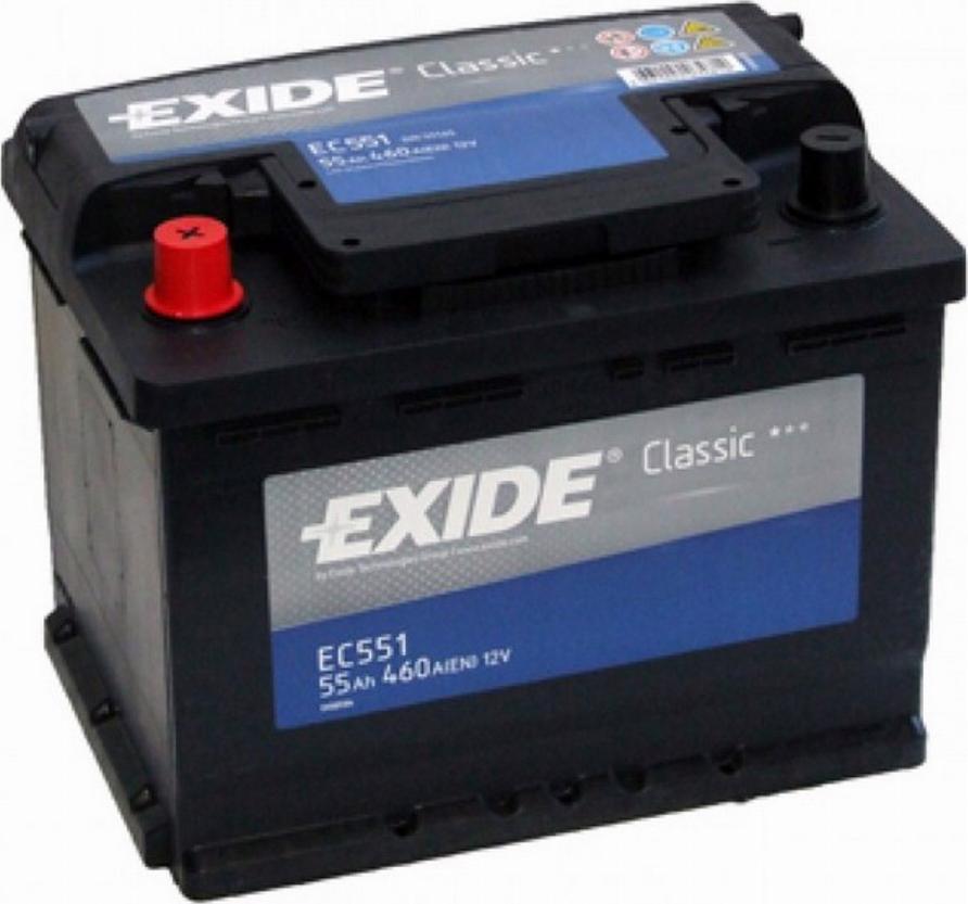 Exide EC551 - Batterie de démarrage cwaw.fr