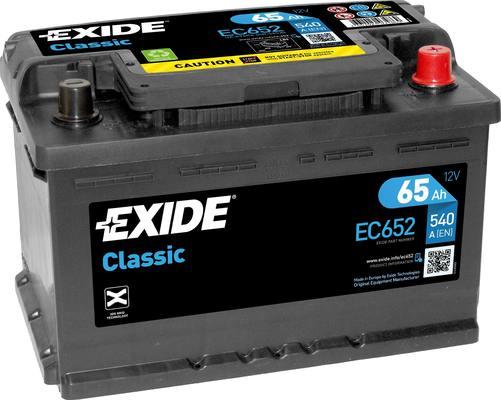 Exide EC652 - Batterie de démarrage cwaw.fr