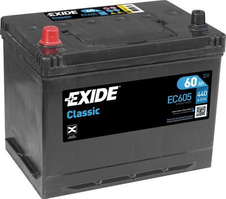 Exide EC605 - Batterie de démarrage cwaw.fr