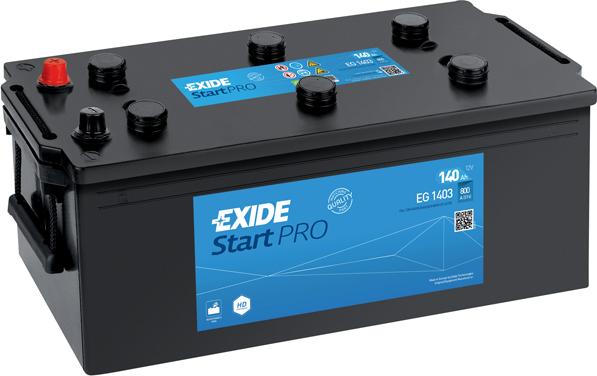 Exide EG1403 - Batterie de démarrage cwaw.fr