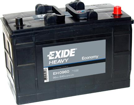 Exide EH0960 - Batterie de démarrage cwaw.fr