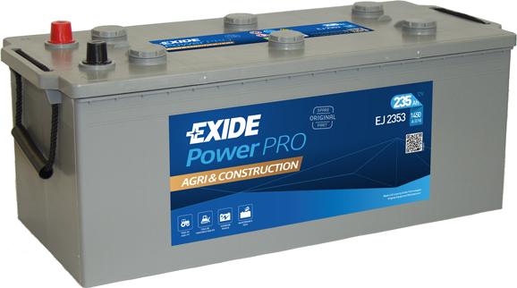 Exide EJ2353 - Batterie de démarrage cwaw.fr