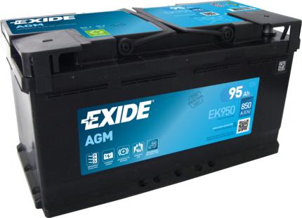 Exide EK950 - Batterie de démarrage cwaw.fr