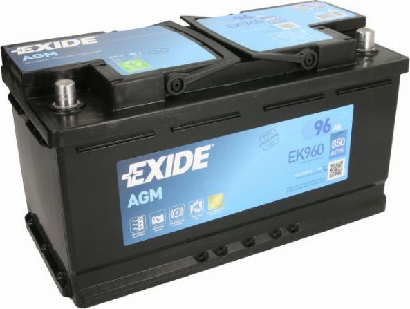 Exide EK960 - Batterie de démarrage cwaw.fr