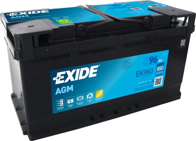 Exide EK960 - Batterie de démarrage cwaw.fr