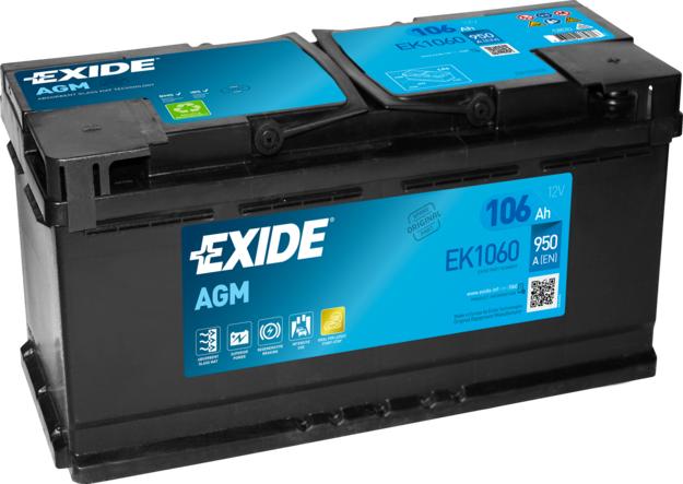 Exide EK1060 - Batterie de démarrage cwaw.fr