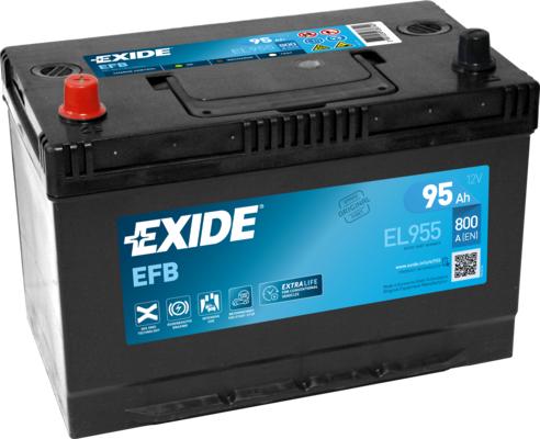 Exide EL955 - Batterie de démarrage cwaw.fr