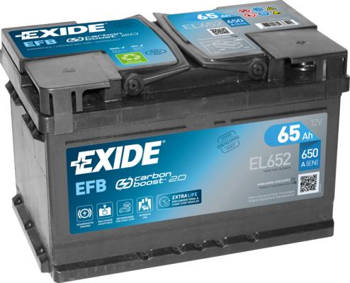 Exide EL652 - Batterie de démarrage cwaw.fr