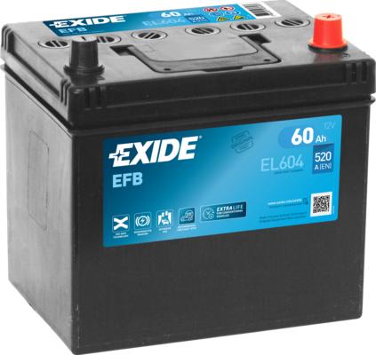 Exide EL604 - Batterie de démarrage cwaw.fr