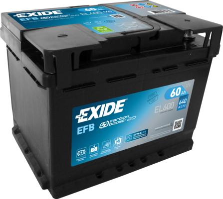 Exide EL600 - Batterie de démarrage cwaw.fr