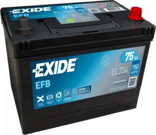 Exide EL754 - Batterie de démarrage cwaw.fr