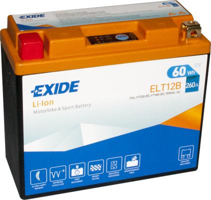 Exide ELT12B - Batterie de démarrage cwaw.fr