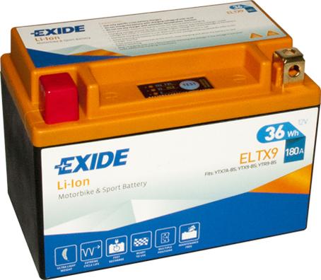 Exide ELTX9 - Batterie de démarrage cwaw.fr