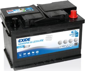 Exide EP600 - Batterie de démarrage cwaw.fr