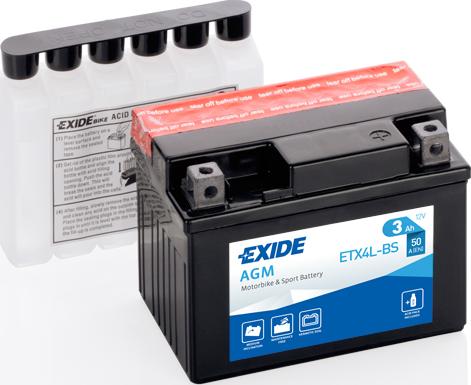 Exide ETX4L-BS - Batterie de démarrage cwaw.fr