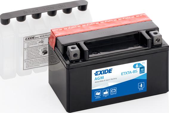 Exide ETX7A-BS - Batterie de démarrage cwaw.fr