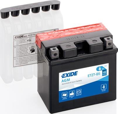 Exide ETZ7-BS - Batterie de démarrage cwaw.fr