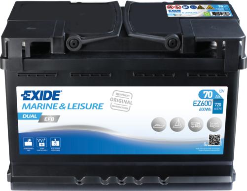 Exide EZ600 - Batterie de démarrage cwaw.fr