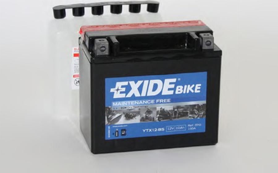 Exide YTX12-BS - Démarreur cwaw.fr