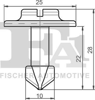 FA1 11-40085.10 - Clip, enjoliveur cwaw.fr