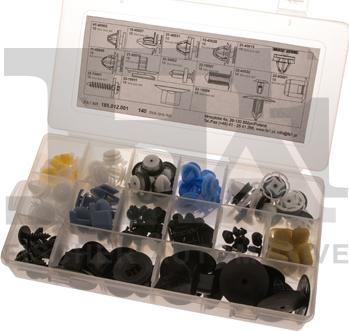 FA1 185.012.001 - Assortiment, éléments de fixation cwaw.fr