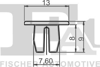 FA1 33-60003.25 - Clip, enjoliveur cwaw.fr