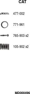 FA1 MD000496 - Catalyseur en coude cwaw.fr