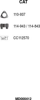 FA1 MD000412 - Catalyseur cwaw.fr