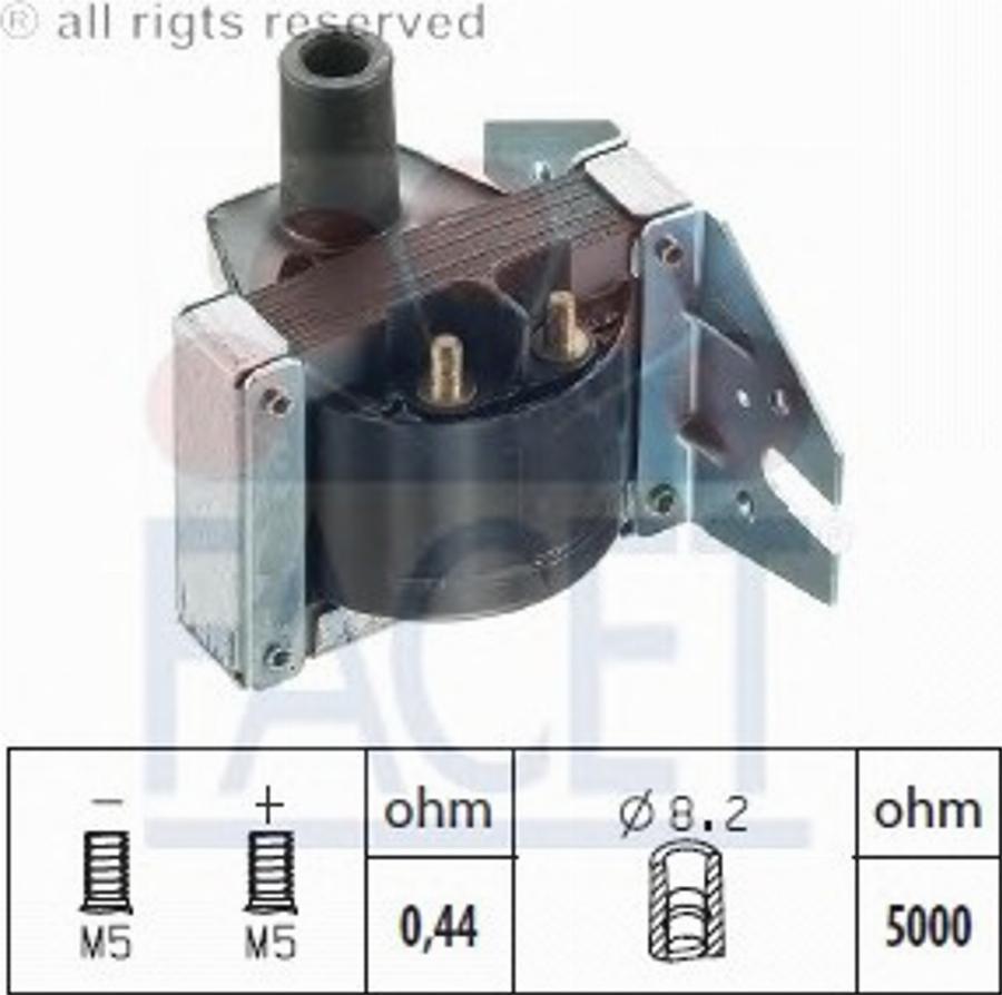 FACET 9.6041 - Bobine d'allumage cwaw.fr