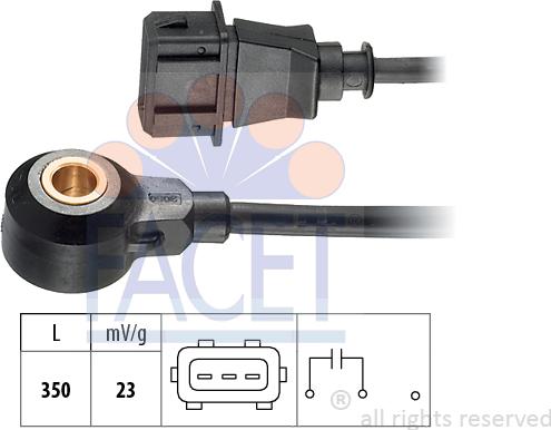 FACET 9.3169 - Capteur de cognement cwaw.fr