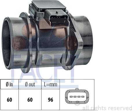 FACET 10.1301 - Débitmètre de masse d'air cwaw.fr