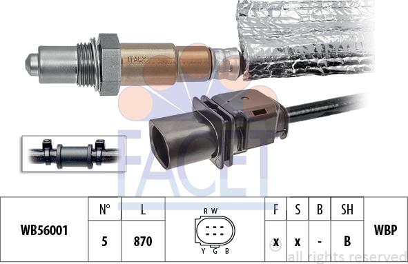 FACET 10.8443 - Sonde lambda cwaw.fr