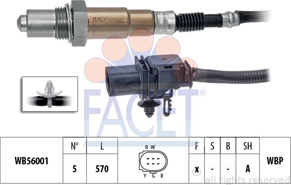 FACET 108438 - Sonde lambda cwaw.fr