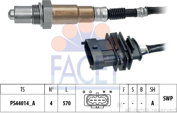 FACET 10.8546 - Sonde lambda cwaw.fr