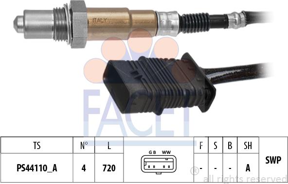 FACET 10.8554 - Sonde lambda cwaw.fr