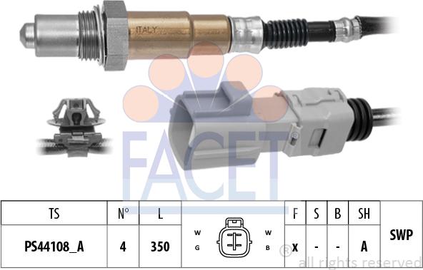 FACET 10.8556 - Sonde lambda cwaw.fr