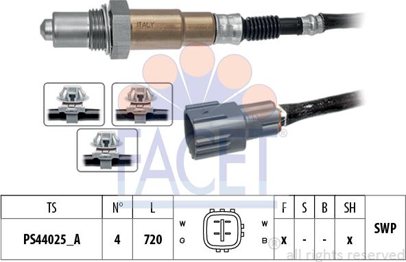 FACET 10.8530 - Sonde lambda cwaw.fr