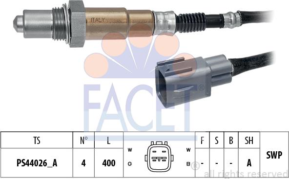 FACET 10.8537 - Sonde lambda cwaw.fr