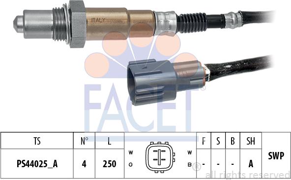 FACET 10.8524 - Sonde lambda cwaw.fr