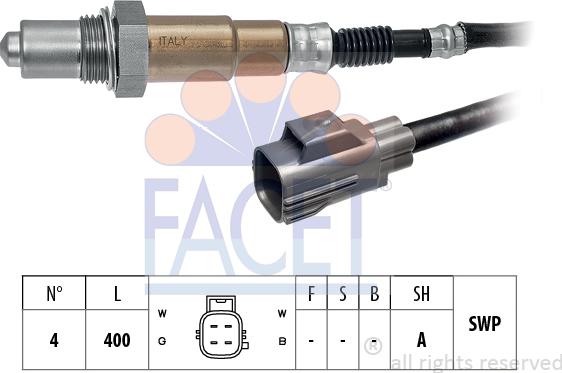 FACET 10.8527 - Sonde lambda cwaw.fr