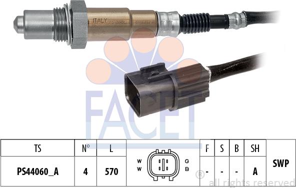 FACET 10.8605 - Sonde lambda cwaw.fr