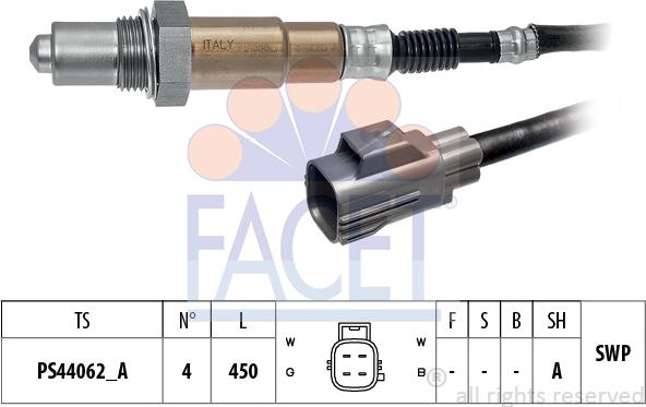 FACET 10.8601 - Sonde lambda cwaw.fr