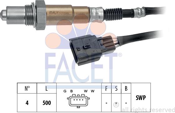 FACET 10.8094 - Sonde lambda cwaw.fr