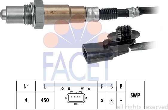 FACET 10.8095 - Sonde lambda cwaw.fr